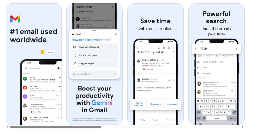 Key Features of Gmail
