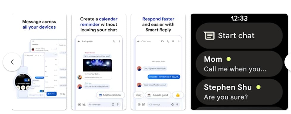 Key Features of Google Messages