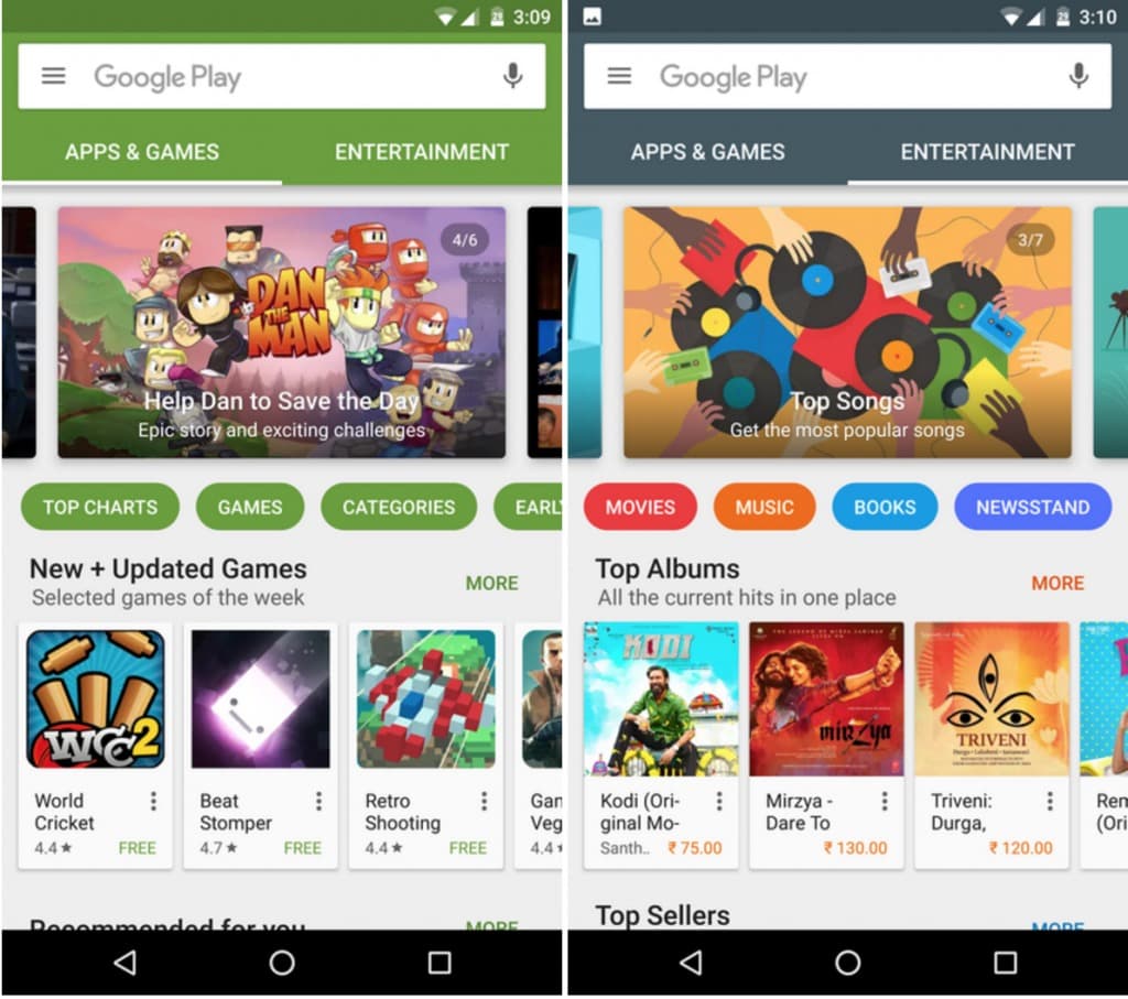 Key Features of Google Play Store