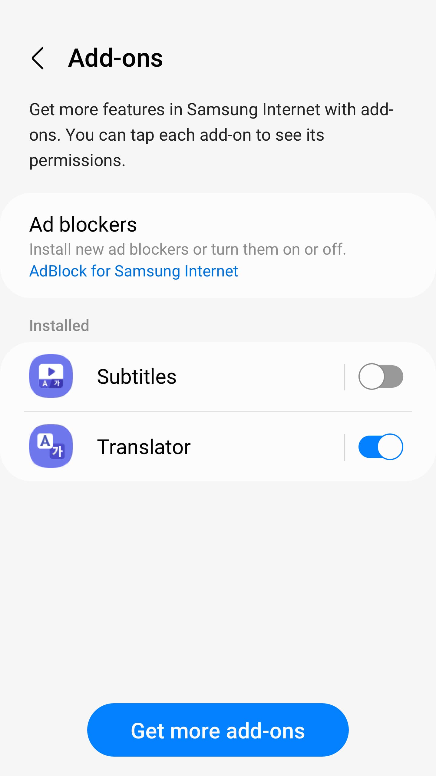 Optional Permissions and Their Uses