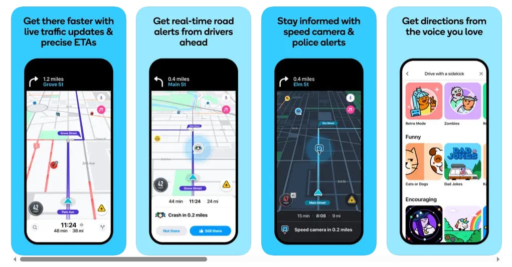 Key Features of Waze