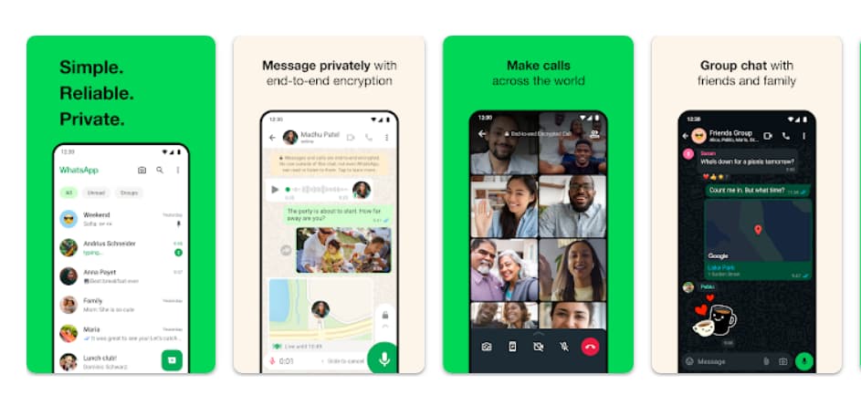 Key Features of WhatsApp Messenger